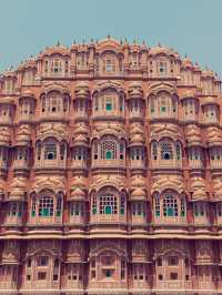 Epic architecture of Hawa Mahal