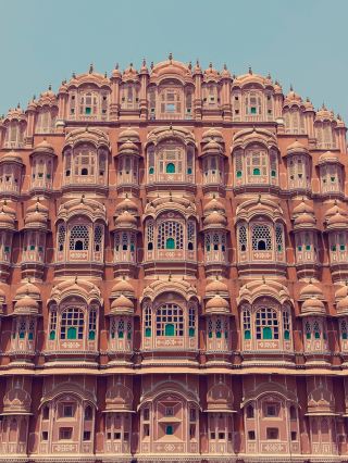 Epic architecture of Hawa Mahal
