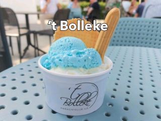 Homemade Ice Cream Shop with a Variety of Flavors