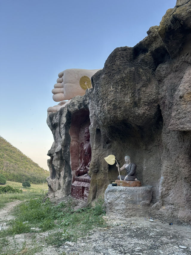Surreal cave temple experience