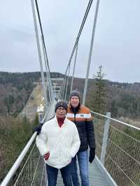 Above the trees, beyond the ordinary — welcome to Skywalk Willingen 🇩🇪🌉🌲 