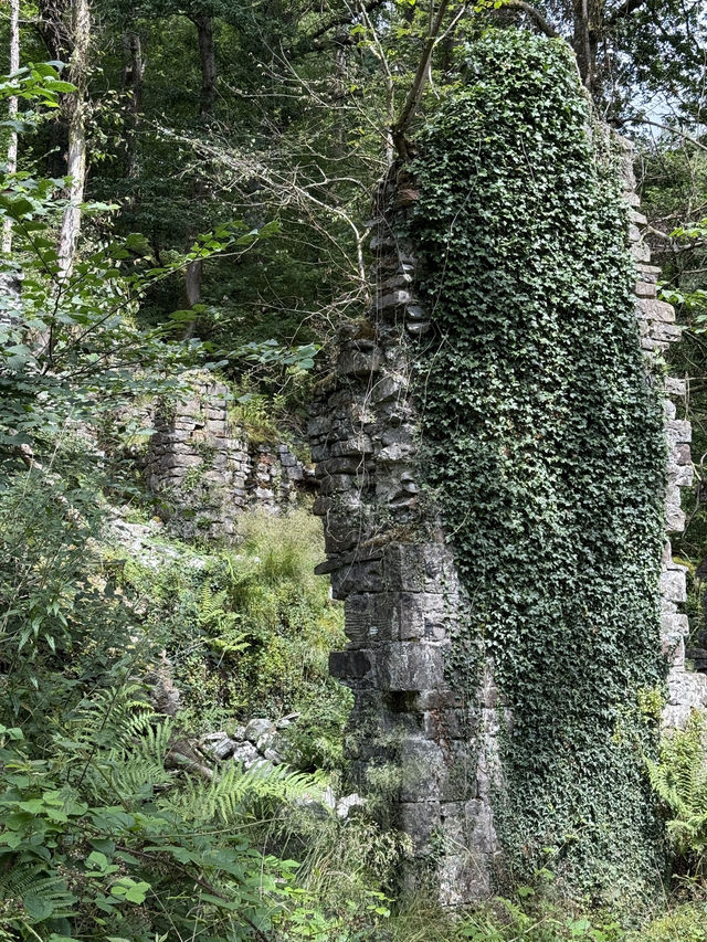 Waterfall Country In The Beautiful Brecon Beacons, A Natural Wonder Of Wales 