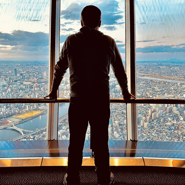 Tokyo Skytree at sunset 🌅