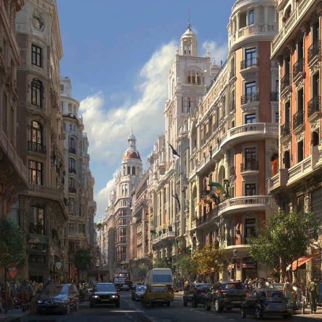 Sunny Madrid Stroll🌞