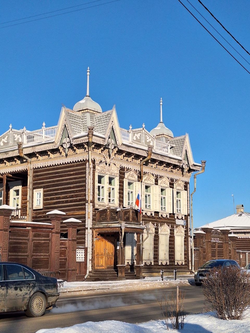 Siberia’s Beautiful Wooden Houses  🇷🇺✨