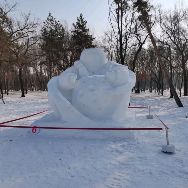 Snow Island International Snow Sculpture Expo