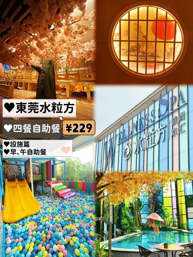 ⭐️東莞水粒方按摩💆🏻‍♀️竟然有水上樂園同波波池？