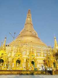 Symbol of Myanmar | Shwedagon Pagoda in Yangon, one of the three major ancient sites in Southeast Asia of Buddhism's Light.