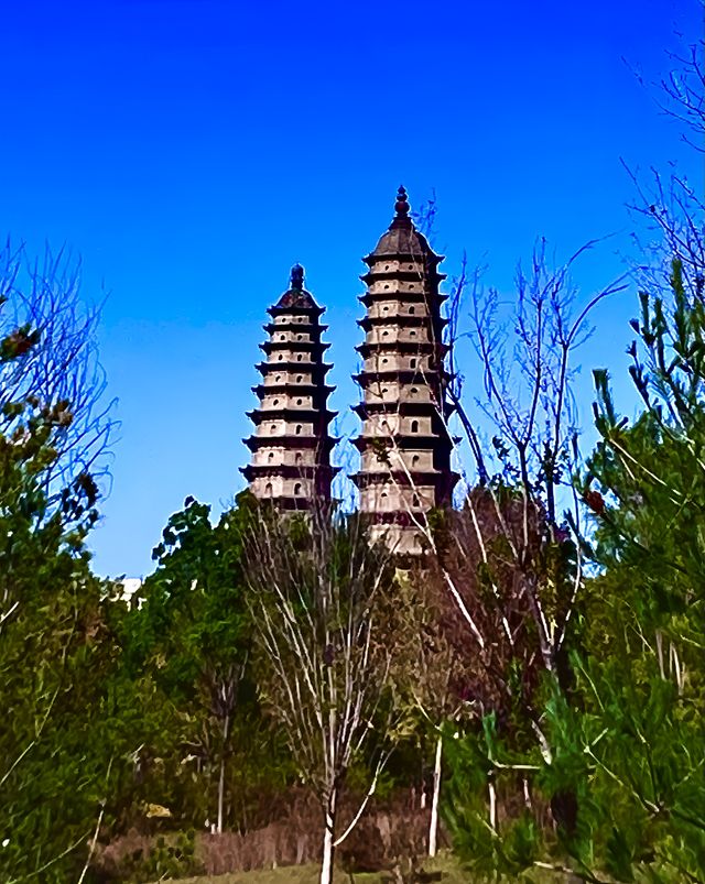 太原雙塔公園秋景（三）