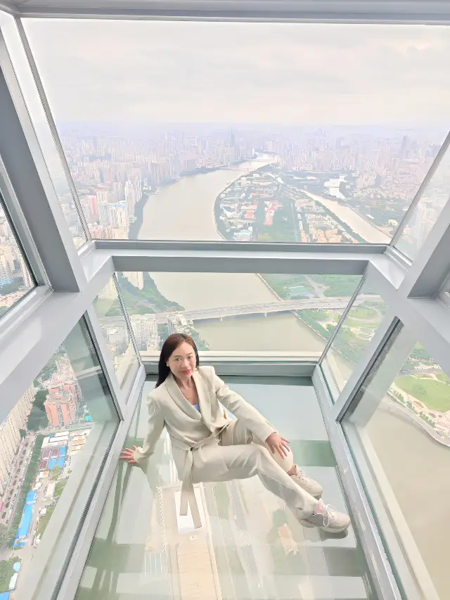 광저우 타워 112층 488m 등반 가이드! 흥분! 북마크 해주세요!
