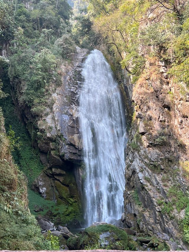 雲南騰衝高黎貢山秘境徒步偶遇絕美溫泉瀑布