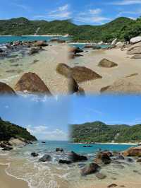 乘風破浪，駛向鵝公灣私人沙灘