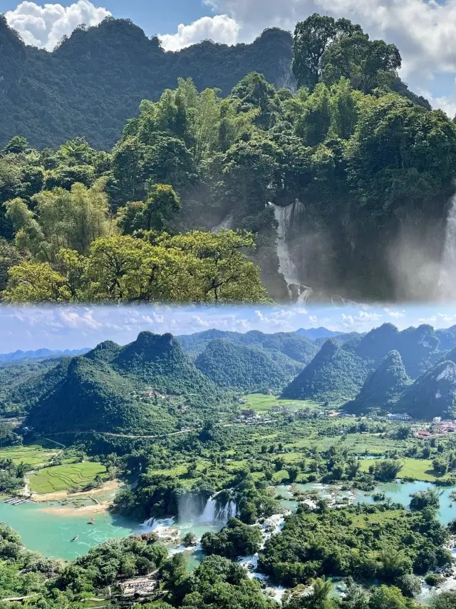 中越国境にまたがる壮大な滝の旅：徳天瀑布の壮麗とロマン