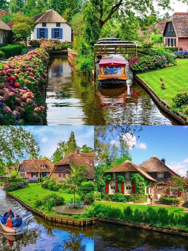 荷蘭羊角村這才是現實版「上帝後花園」嘛太美了