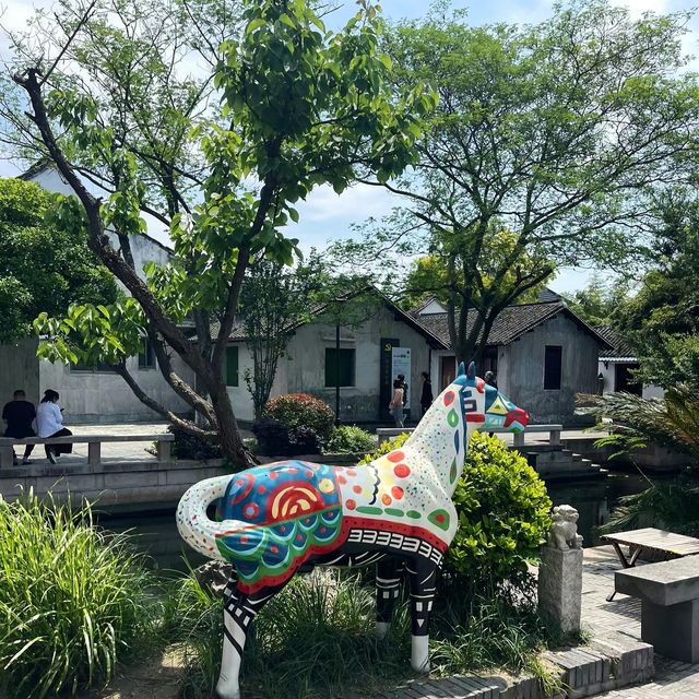 周末去哪玩？去江蘇省昆山市千燈鎮歇馬橋古鎮