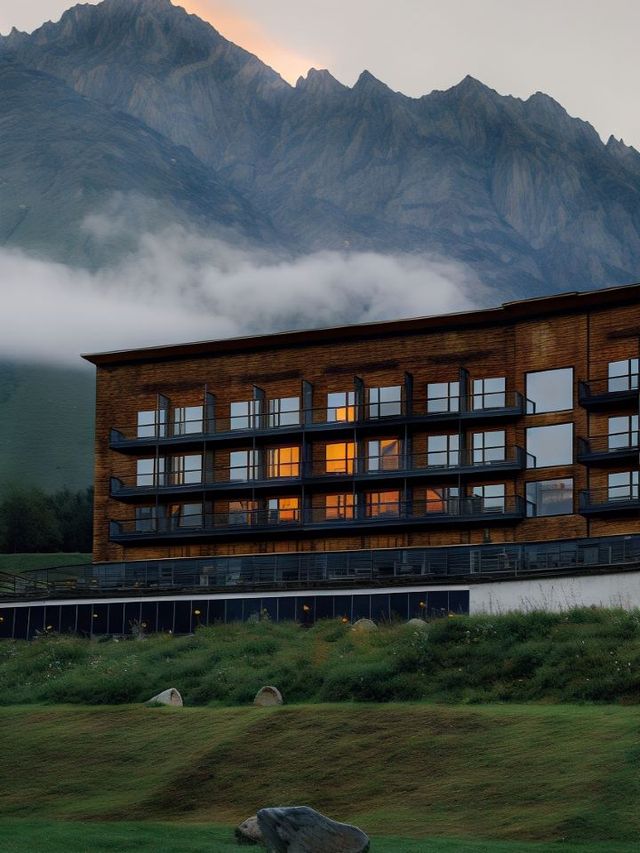 🌄✨ Georgia's Gem: Kazbegi's Luxe Mountain Retreat 🏔️🛌