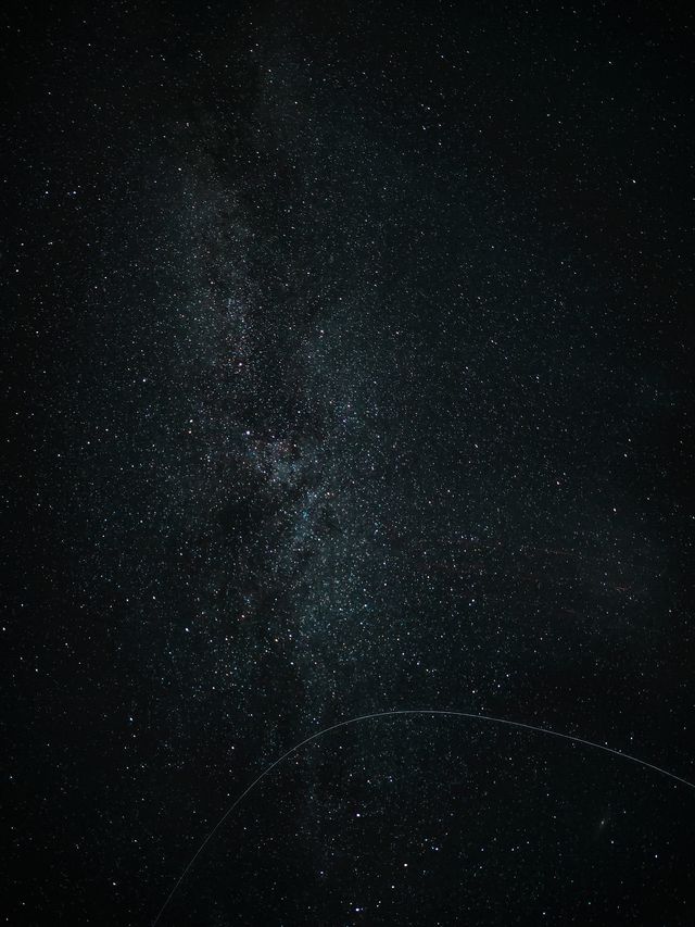 東靈山夜爬星辰大海觸手可及