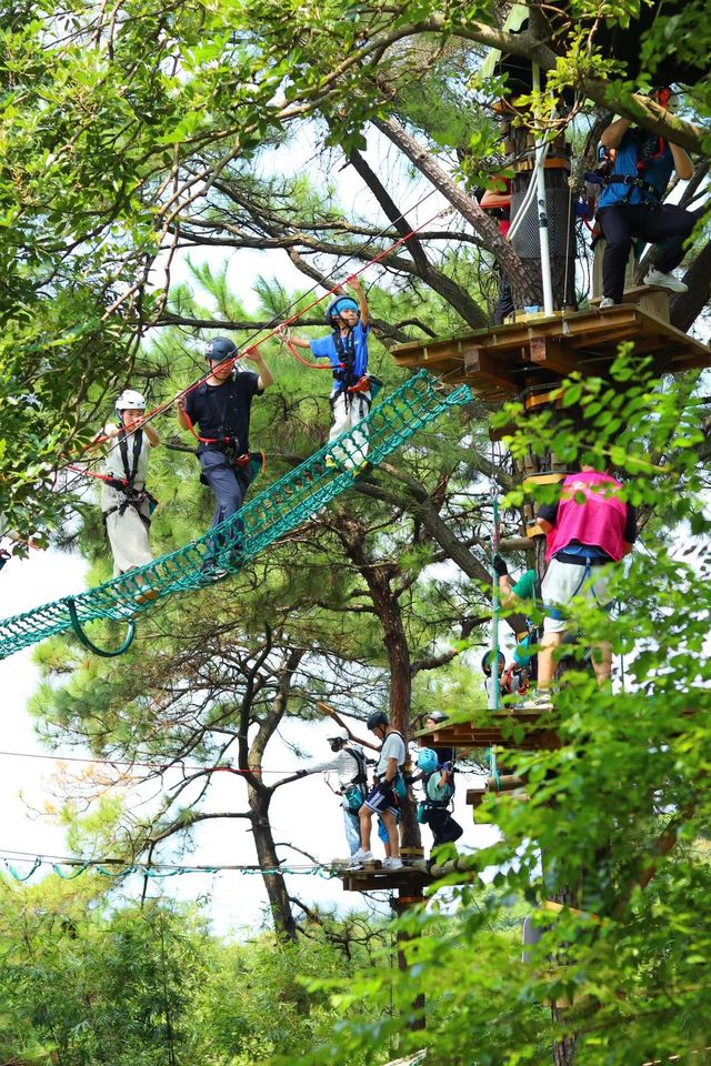 西樵山的快樂中秋叢林探險之旅