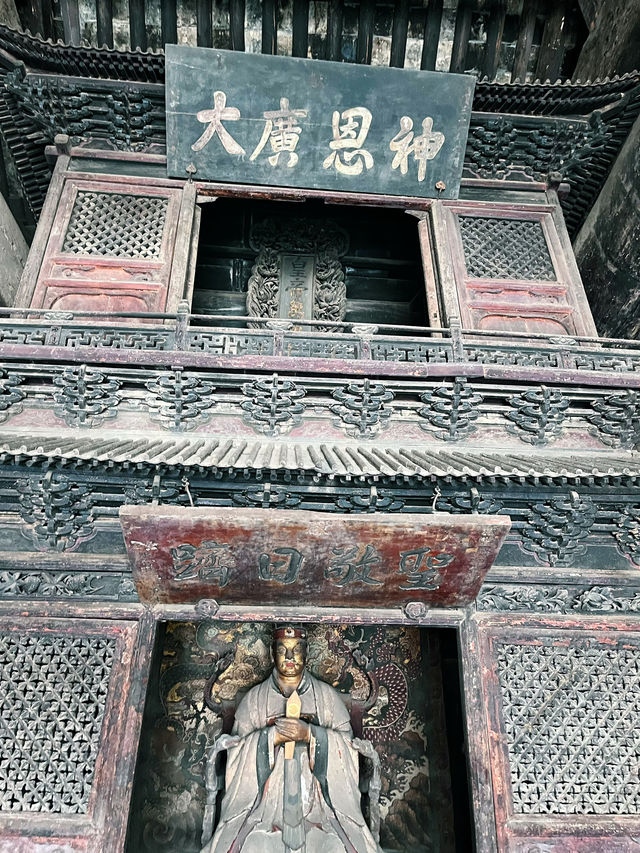 晉城玉皇廟，黑神話悟空取景地。
