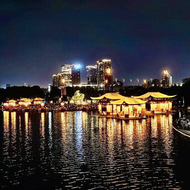廣佛City Walk@千燈湖燈光秀