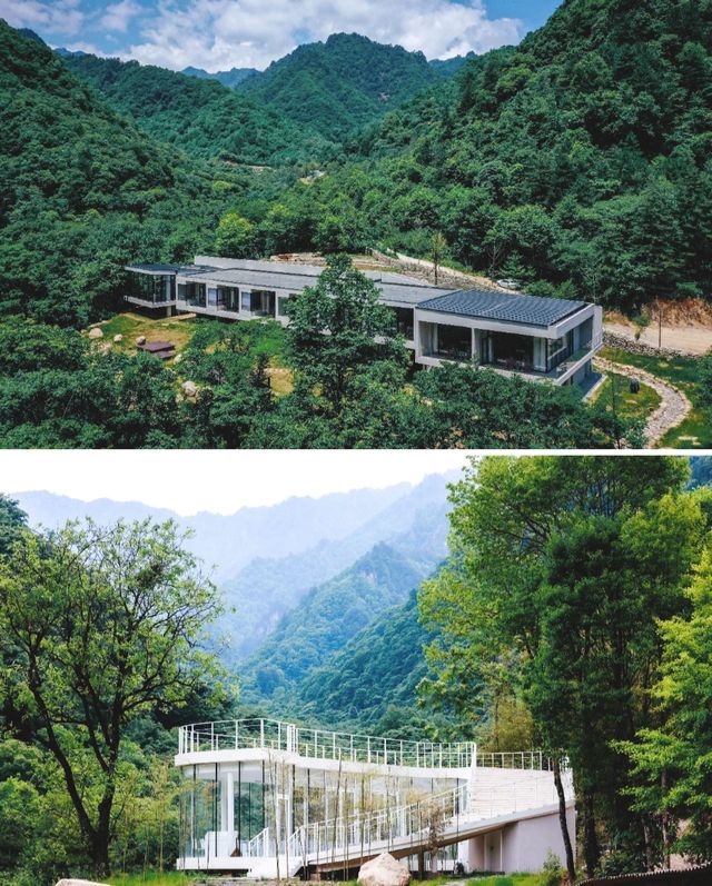 秦嶺秘境超治癒的森系民宿