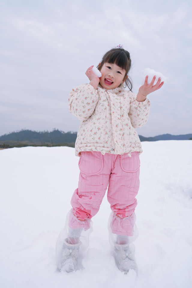 江浙滬小朋友 都給我來這裡玩雪！