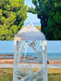 青島|雕塑園，藝術與海景的浪漫之地