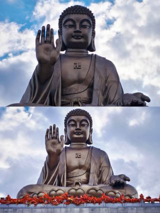 Nanshan, Longkou, Yantai: The Nanshan Grand Buddha Answers Sincere Prayers