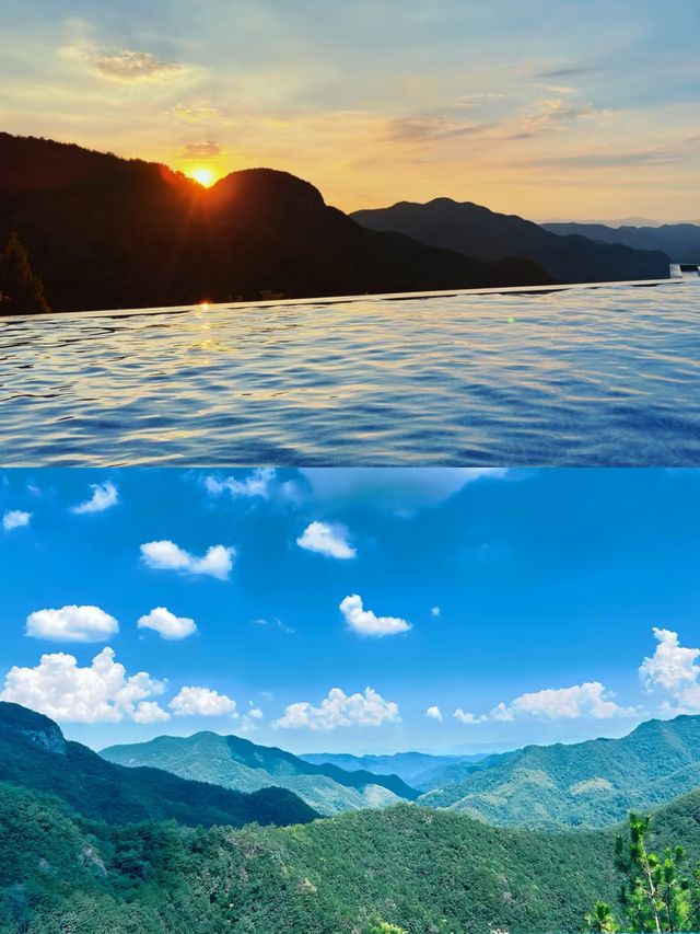 懸崖上無邊泳池和360°立體山景的酒店