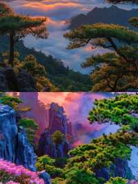 登上天梯：在黃山之巔觸摸銀河
