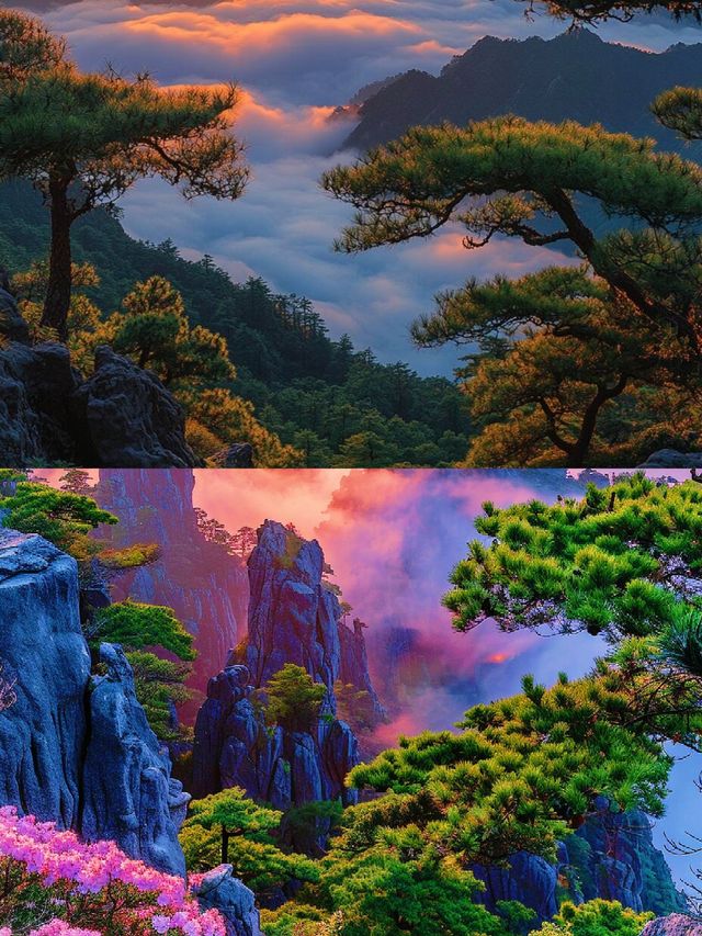 登上天梯：在黃山之巔觸摸銀河