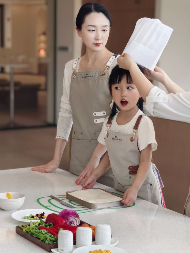 真羨慕我女兒，從小就能住這麼好的酒店