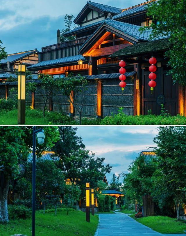 假裝在京都！住進湖州濕地公園畔的禪意酒店