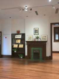 上海虹口区の巴金図書館で美しいクラシックの雰囲気とポストカードを作成しよう