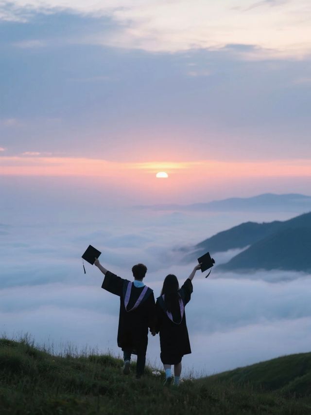 黃山5人兄弟團夏季登山