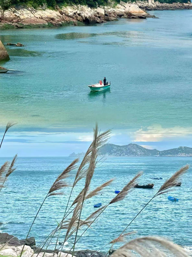 喺浙江嘅一個小海島，日出日落嘅超靚圖！