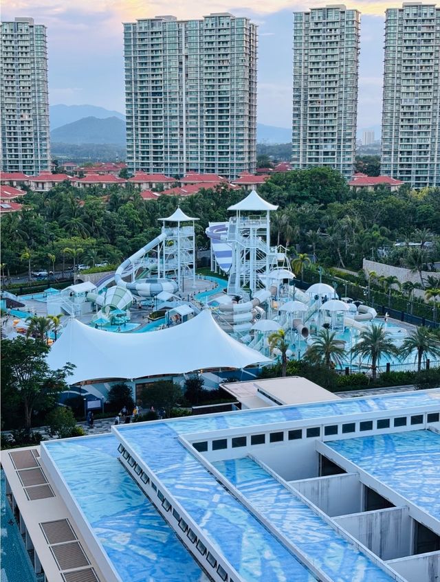 清水灣親子酒店天花板抓住暑假尾巴！