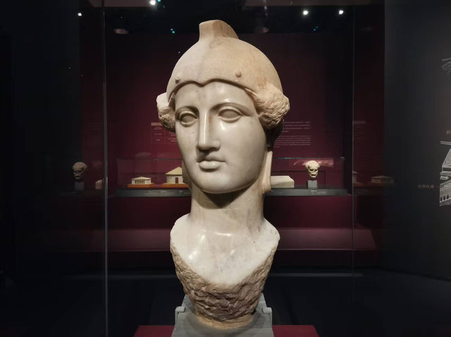 上海万博博物館で開催中の10月26日🔚までの無料🆓特別展　🇬🇷ギリシア展
