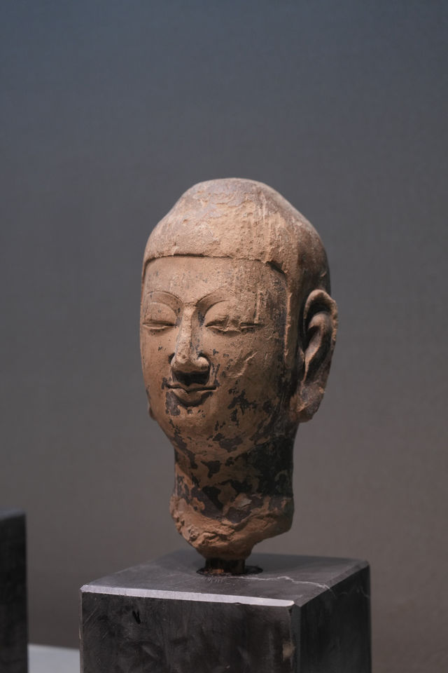 閉展倒數計時6天｜泥塑佛首系列