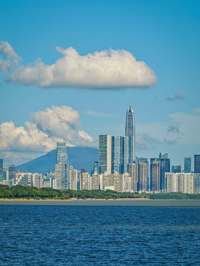 深圳騎行，晴天的深圳灣簡直是人間美好！
