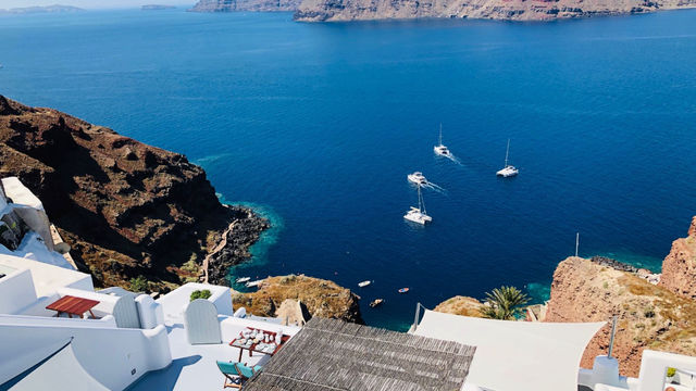 聖托里尼旅拍指南｜這裡隨手一拍都是明信片！