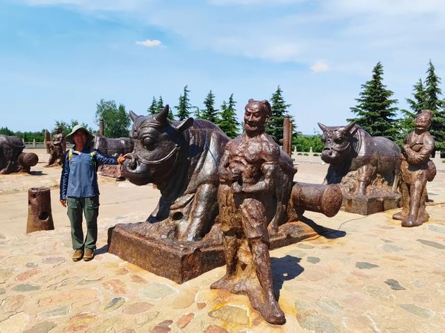 盛唐天下黃河第一橋——蒲津渡鐵牛 盛唐天下黃河第一橋——蒲津渡鐵牛