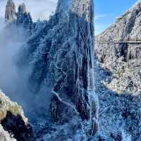 標題｜廣深1.5h閃現「冰雪莽山」#電梯直達雪山