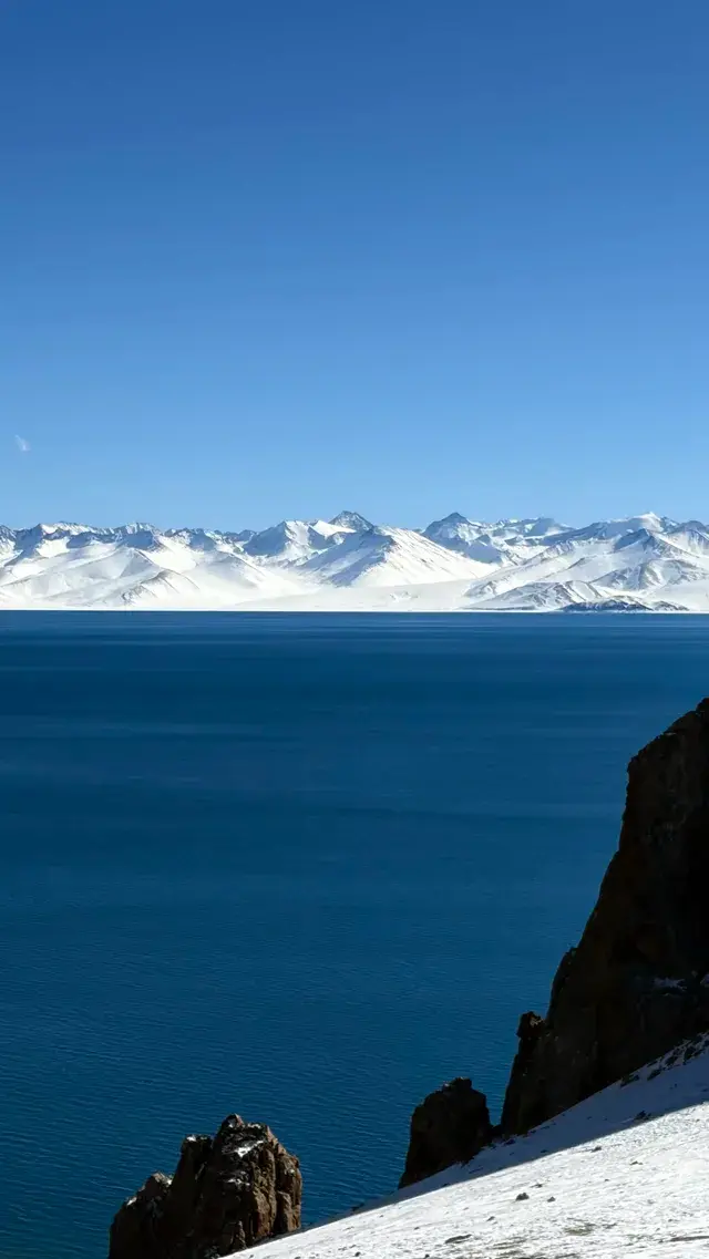 那是一片鑽石海｜納木錯