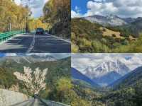 十月，在道孚至丹巴的路上，收集奇觀與色彩