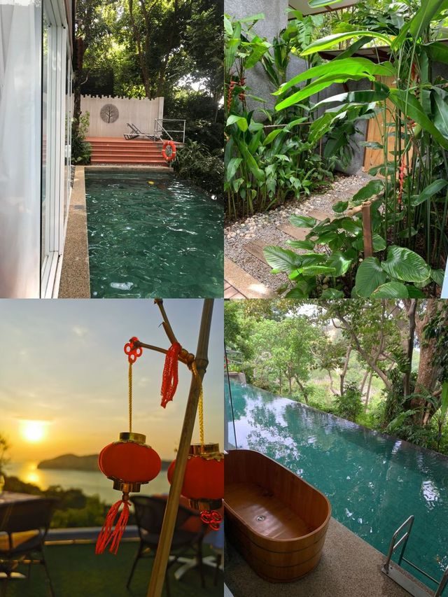 山海之間的奇妙泳池體驗 ： Ambong Pool Villas Langkawi