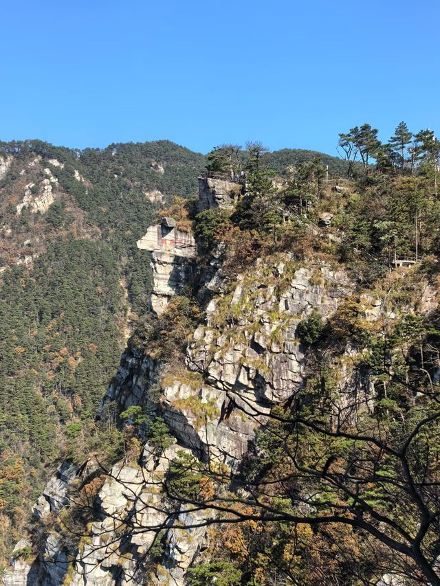 晴天登廬山獨享美景