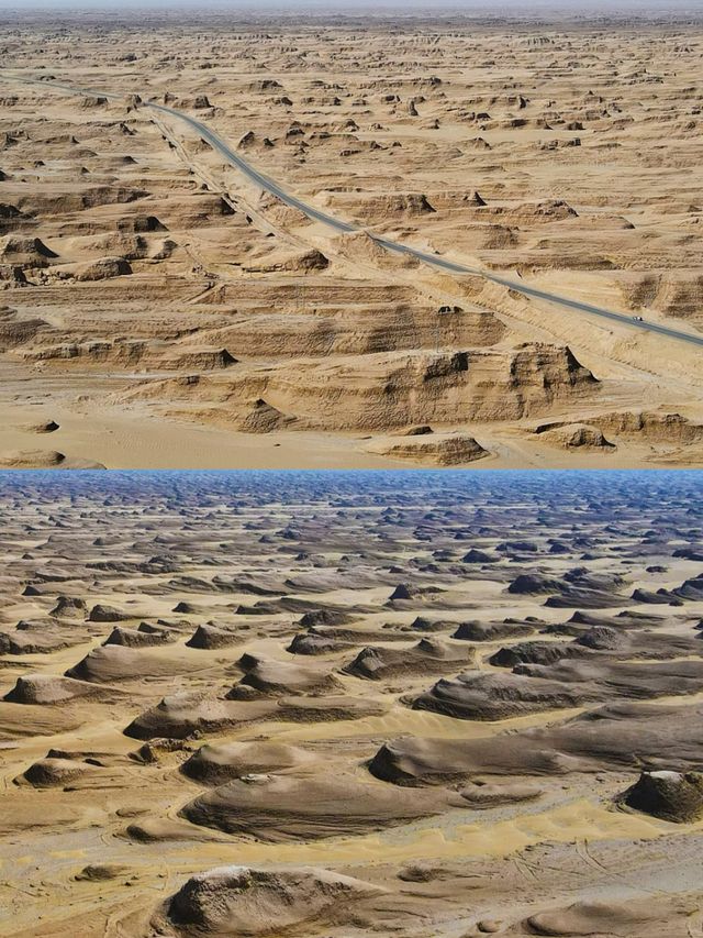 探秘青海雅丹地貌，南八仙的神秘世界