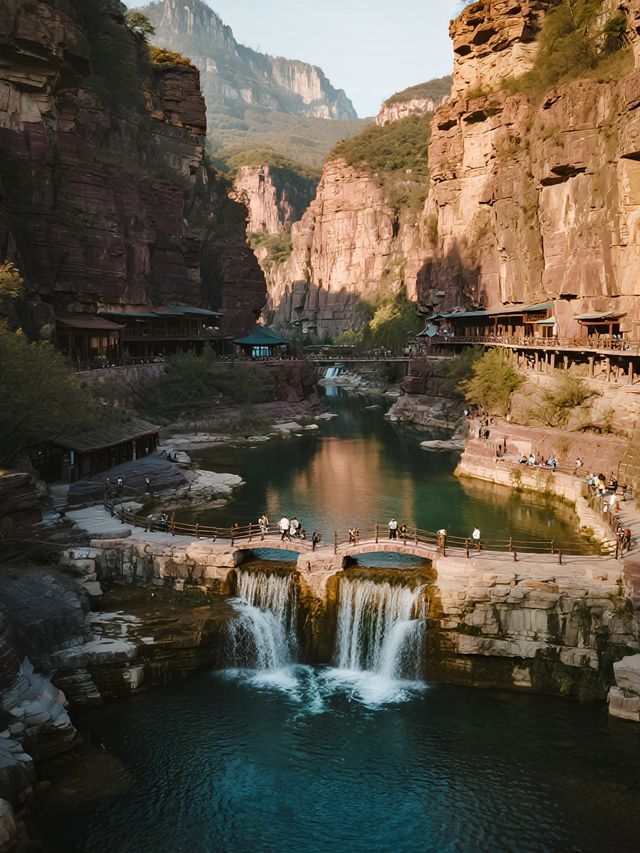 雲台山親子一日遊！輕鬆打卡中原第一景