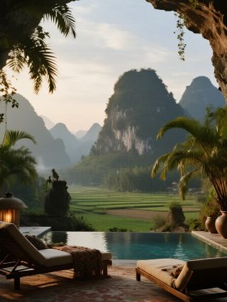 아이와 함께 즐기는 첸시난 여행! 가을·겨울 역방향 여행, 산수 비경 가족 탐험 여행